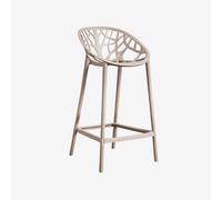 Tabouret haut en polypropylène Ores Moka Brown ¿65 cm