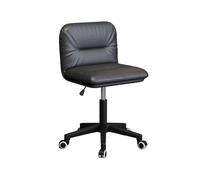 Tabouret Haut Ergonomique Bureau Hauteur Réglable 46-61 cm, Tabouret roulettes Atelier avec Dossier Rotation à 360° pour Salon de Massage Cuisine Bureau(Natural)