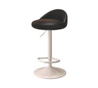 Tabouret Haut Ergonomique Bureau Hauteur Réglable 60-80 cm Tabouret Reglable Coiffeuse Tabourets de Coiffure 8 Couleurs Disponibles pour Salon de Manucure Bureaux Cuisine(Black)