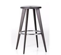 Tabouret Haut Tabouret de bar Vitra Chêne foncé - 4055737339219