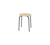 Herman tabouret piètement noir Ferm Living - 5704723030515