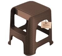 Tabouret KADAX en matériaux plastiques recyclés, marchepied jusqu'à 160 kg