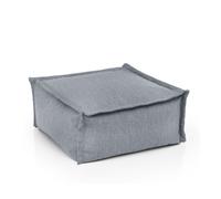Tabouret Lumaland Pouf intérieur extérieur résistant aux intempéries coussin ...