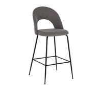 Tabouret Mahalia, gris foncé, hauteur 63 cm, FSC 100%