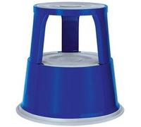 Tabouret marchepied en métal, RAL 5002, bleu