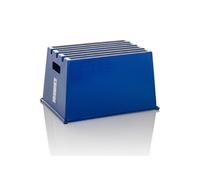 Tabouret marchepied / marchepied TIO-E1 plastique bleu
