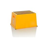 Tabouret marchepied / marchepied TIO-E1 plastique jaune hjh OFFICE Jaune G