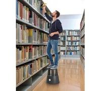 Tabouret marchepied STEP, plastique, gris / RAL 7012