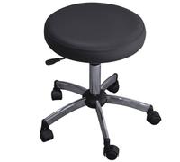 Tabouret médical Luxe Vog Médical - Chromé - sur patins