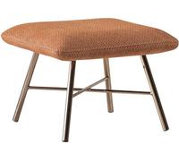 Tabouret moderne Meuble en acier inoxydable Puff Pouf Meuble de luxe Coussin Nouveau