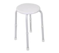 Tabouret Multifonctions Réglable (Couleur Blanc)