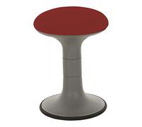 STIER Office Tabouret oscillant STIER, hauteur d'assise 470 mm, rembourrage rouge Quantité:1
