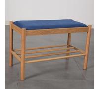 Tabouret ottoman en corde de coton tissée à la main, design moderne de ferme pour entrée, couloir et chambre à coucher