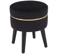 TABOURET PARIS NOIR