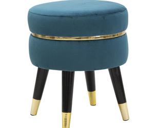 TABOURET PARIS VERT/OR