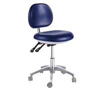 Tabouret pivotant à roulettes hydraulique réglable pour le bureau, le massage, le spa, la rédaction médicale, le tatouage, la beauté, le barbier