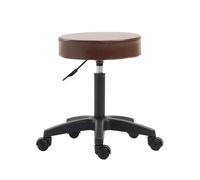 Tabouret pivotant classique avec tabouret roulant rond à roulettes chaise | Hauteur réglable for la clinique de spas de bureau de studio à domicile
