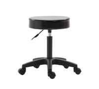 Tabouret pivotant classique avec tabouret roulant rond à roulettes tabouret | Hauteur réglable for la clinique de spas de bureau de studio à domicile