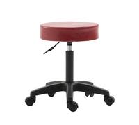 Tabouret pivotant classique avec tabouret roulant rond à roulettes tabouret | Hauteur réglable for la clinique de spas de bureau de studio à domicile