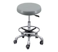 Tabouret pivotant hydraulique ergonomique - Hauteur réglable pour plus de confort, idéal pour les cliniques dentaires, les salons de beauté, les studios de tatouage et les spas