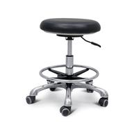 Tabouret pivotant hydraulique ergonomique - Hauteur réglable pour plus de confort, idéal pour les cliniques dentaires, les salons de beauté, les studios de tatouage et les spas