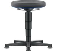 Tabouret pivotant Patins Supertec noir Assise-H.450-650mm Supertec BIMOS 9460-SP01-3277-532