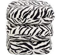Kare Design Tabouret pivotant Pepino 45x45cm Tigre Noir