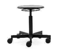 Tabouret pivotante S 193 R 20 structure chrome WxHxD 48x45x48cm
