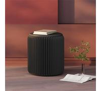 Tabouret pliable avec coussin en polyuréthane, chaise ronde en papier, forte force de charge, peut être utilisé comme table d'appoint, idéal pour la maison, les fêtes, les expositions, les centres