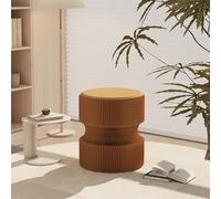 Tabouret pliable avec coussin en polyuréthane, chaise ronde en papier, forte force de charge, peut être utilisé comme table d'appoint, idéal pour la maison, les fêtes, les expositions, les centres
