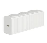 Tabouret pliable en accordéon - Siège polyvalent pour salon, café, entrée - Matériau papier kraft