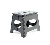 Tabouret Pliable Multifonction Avalon fabriqué en PVC résistant. Échelle 1 Marche ou échelle Pliable pour Une Utilisation comme Tabouret Pliable de Cuisine. Ce Tabouret Bas Mesure 27 x 33 x 26,5 cm