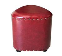 Tabouret pliable portable et échelle basse, banc à chaussures polyvalent pour adultes, utilisation en intérieur, salle de bain et cuisine (rouge)