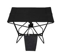 Tabouret pliable portable - Mini chaise de camping, chaise d'extérieur pliable, tabouret de jardin durable, perchoir confortable pour la pêche, les voyages avec tissu en maille de pique-nique et cadre