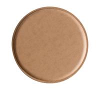 Tabouret pliable réglable en accordéon en papier kraft avec coussin - Banc extensible pour sièges supplémentaires