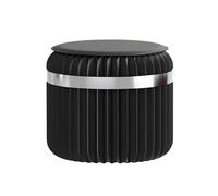 Tabouret Pliable Tabouret en Papier Pliant Circulaire, Chaise de Loisirs Simple pour Foyer de décoration de Maison, utilisé pour Les Bureaux, Les têtes de lit et Les magasins de vêtements(Black)