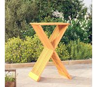 Tabouret pliant 40x32,5x70 cm Bois massif de teck tabouret en bois vidaXL