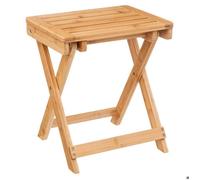 Tabouret pliant bambou