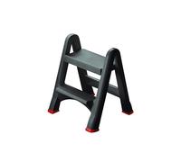 Tabouret pliant échelle de Curver antidérapante du matériau stable Hauteur 45 cm