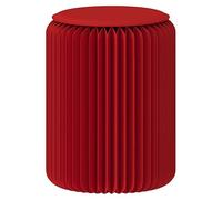 Tabouret pliant en papier avec coussin en polyuréthane, chaise pliable, table d'appoint multifonction pour l'école, la cuisine, le salon et la salle à manger