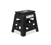 Tabouret Pliant Noir 40cm, Marchepied Pied Pliable BM TOOLS BMT-MP40-NOIR - 150kg Capacité, Léger et Compact pour Adulte/Enfant