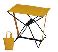 Tabouret Pliant - Petit Siège Léger Robuste Compact, Tabouret Poche Transportable Structure Durable Stable, Assise Portable Confort Extérieur Design Résistant, Accessoire Mobilité Pratique | Camping