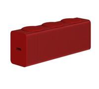 Tabouret Pliant Portable en Papier, Tabourets D'appoint Moderne en Accordéon, Taille Compacte, Librement Rétractable pour Centre Commercial, Cuisine, Salon et Salle à Manger(Red,Medium)