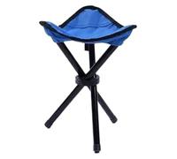 Tabouret pliant Portable multifonction, Triangle, léger, ultraléger(Blue)