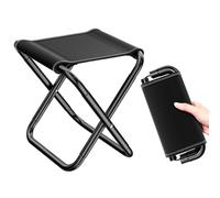 Tabouret Pliant Portable Tabouret Pliant Camping Mini Outdoor Tabouret Pliable avec Sac De Rangement pour Métro La Pêche Beach Garden Tabouret Pliant pour Un Rangement Facile Tabouret Pliant (M)