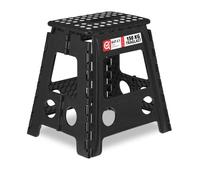 Relaxdays Tabouret pliable noir XL