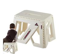 Tabouret pliant, tabourets pliables - Étagère de présentation de figurines multi-usages Supports de présentation à collectionner | Supports de présentation élévateurs, présentoir de figurines avec