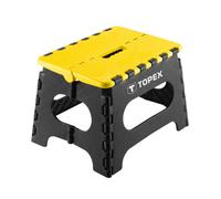 Tabouret pliant - TOPEX - 150 kg - Plastique résistant - 22 cm de haut - Intérieur