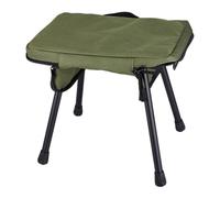Tabouret portable - Charge maximale de 80 kg - Chaise d'extérieur - Tabouret de camping portable et pliable - Pour jardin, pêche, randonnée, randonnée, voyage, pique-nique, extérieur et