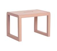 Ferm Living Tabouret pour enfant Little Architect rose PxHxP 33x23x23cm